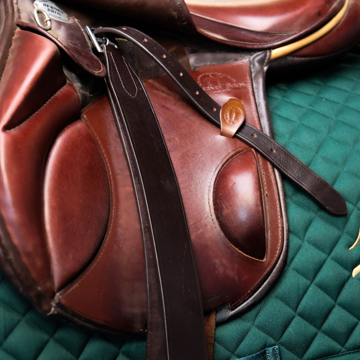 Mackey Stability Stirrup Leather #colour_brown