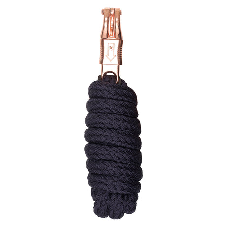 Imperial Riding Classic Panic Hook Lead Rope #Colour_navy-rose-gold