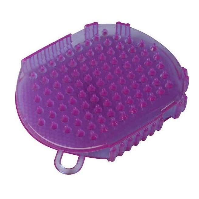 Roma Brights Massage Glove #colour_deep-purple