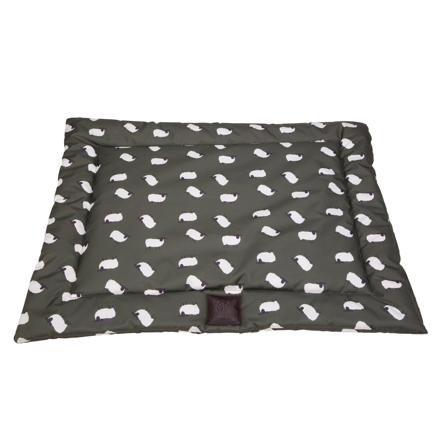 Shires Digby & Fox Waterproof Padded Dog Bed #colour_sheep