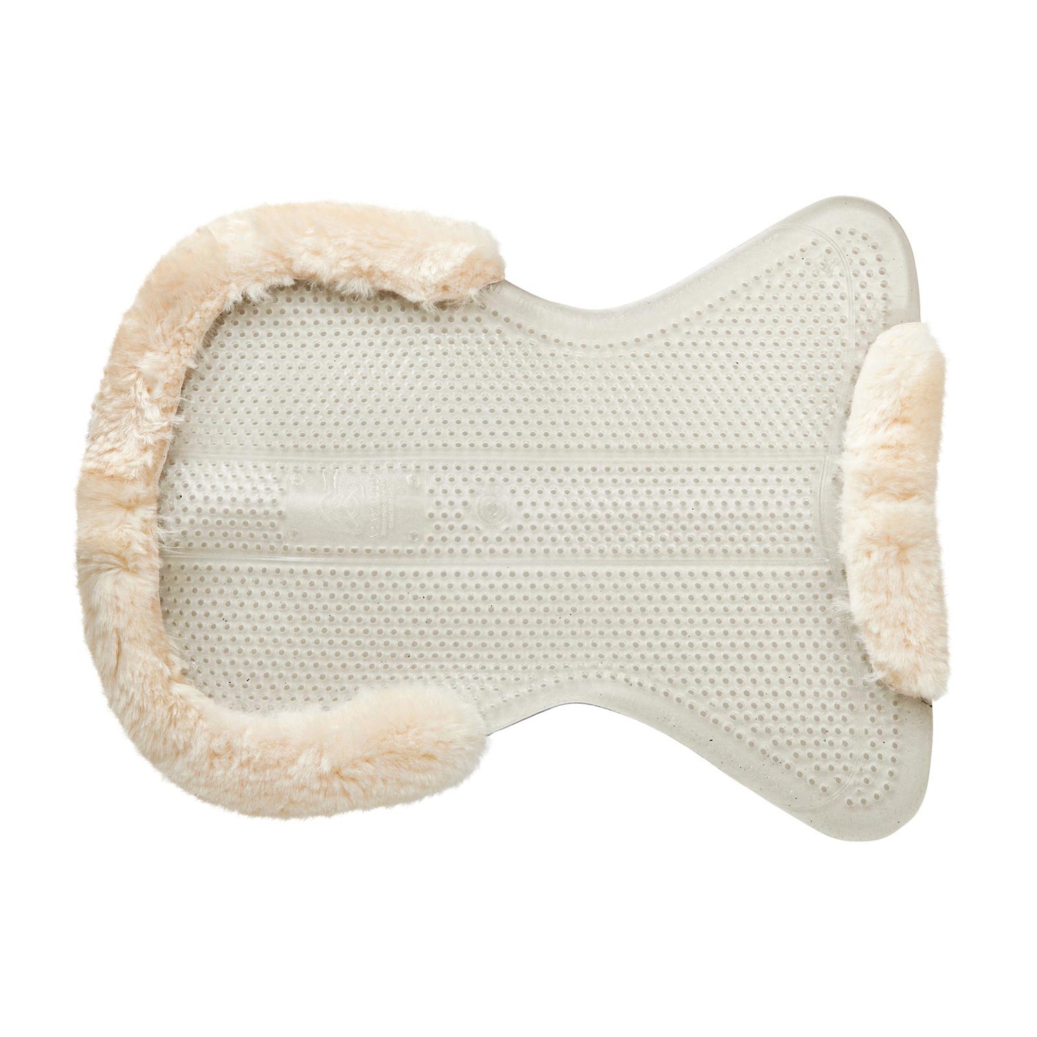 Acavallo Gel Ns-S Classic-S 1/2 Cut-Out Dri-Lex Flat #colour_transparent-natural