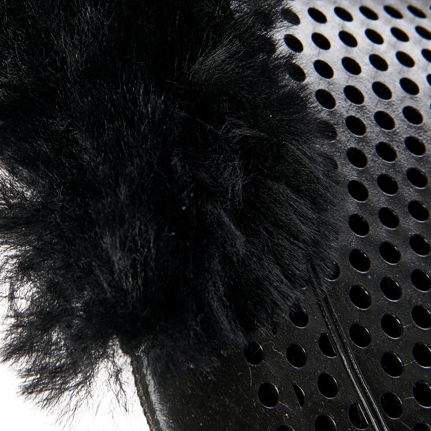 Acavallo Gel Ns-S Classic-S 1/2 Cut-Out Dri-Lex Flat #colour_black-black