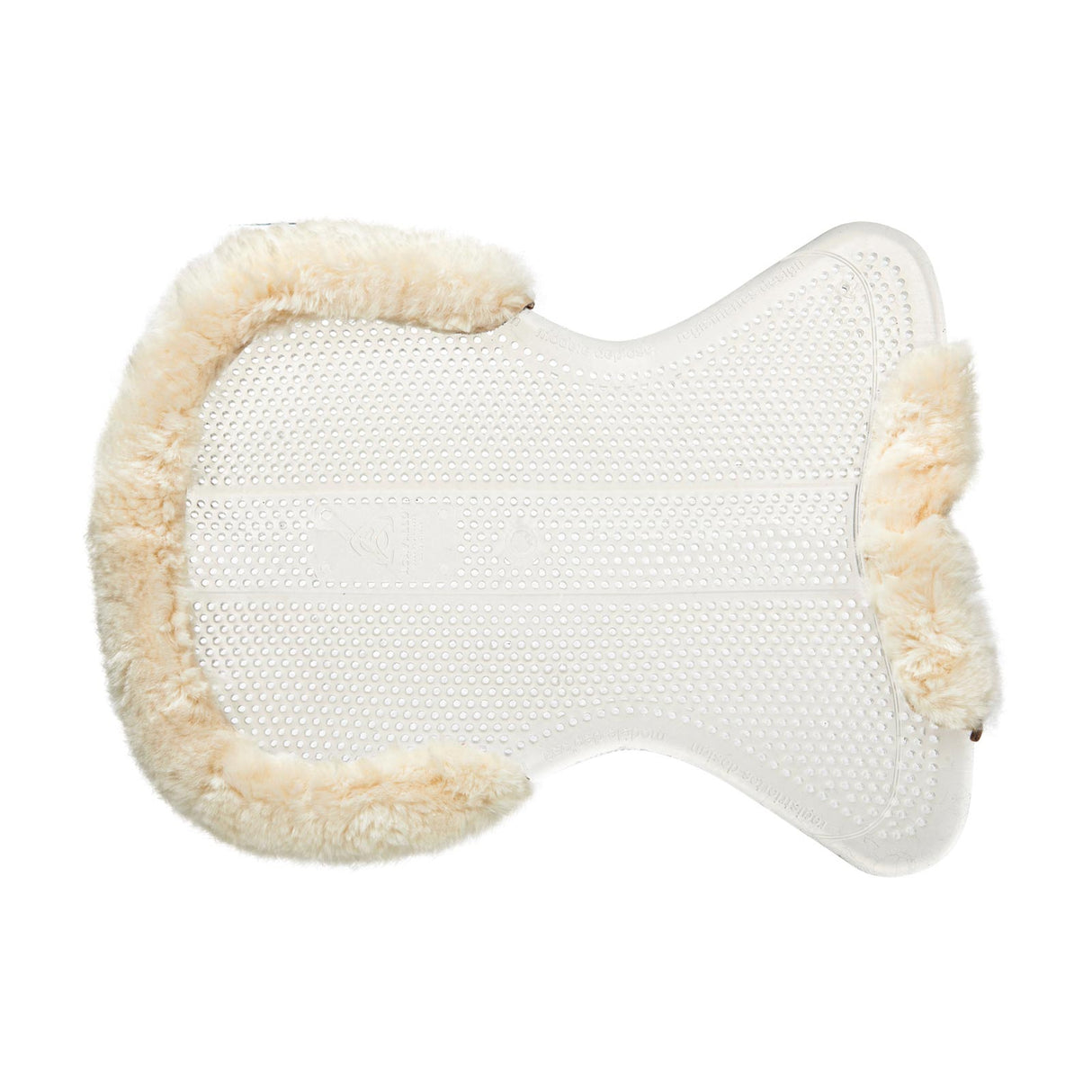 Acavallo Gel Ns-S Classic-S 1/2 Cut-Out Flat #colour_transparent-natural