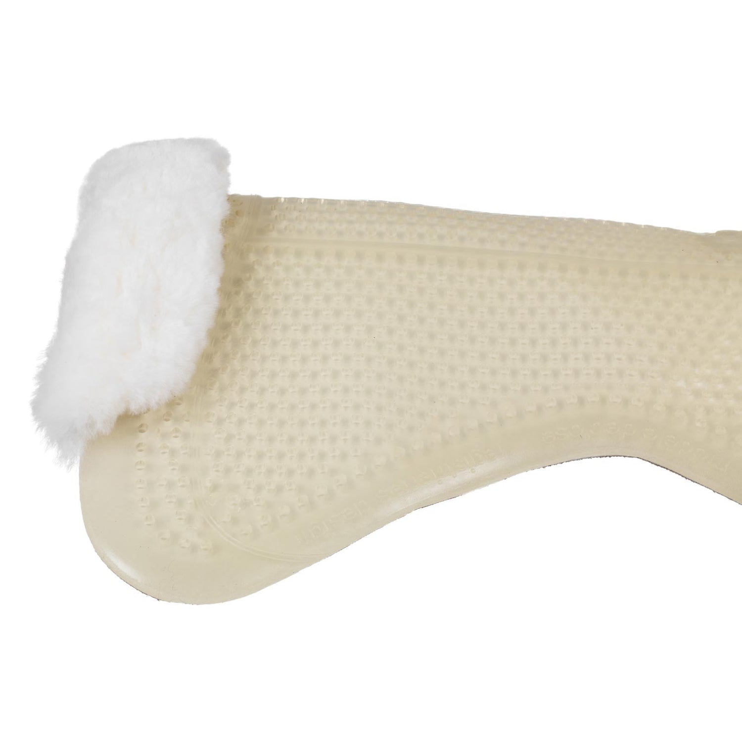 Acavallo Gel Ns-S Classic-S 1/2 Cut-Out Dri-Lex Flat #colour_transparent-white