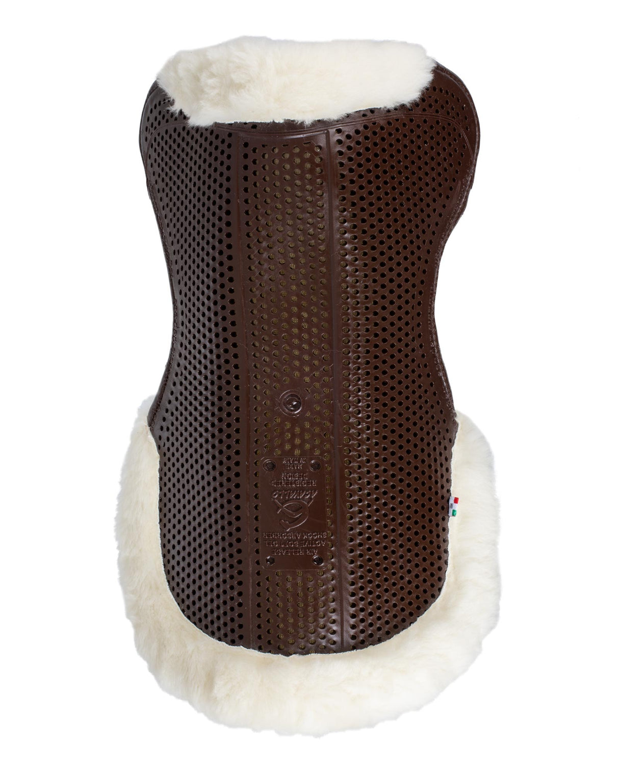 Acavallo Gel Ns-S Classic-S Wool Full Flat #colour_natural-brown