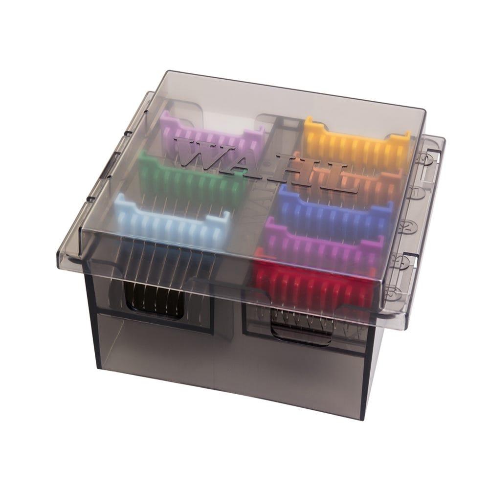 Wahl Stainless Steel Combs in Container