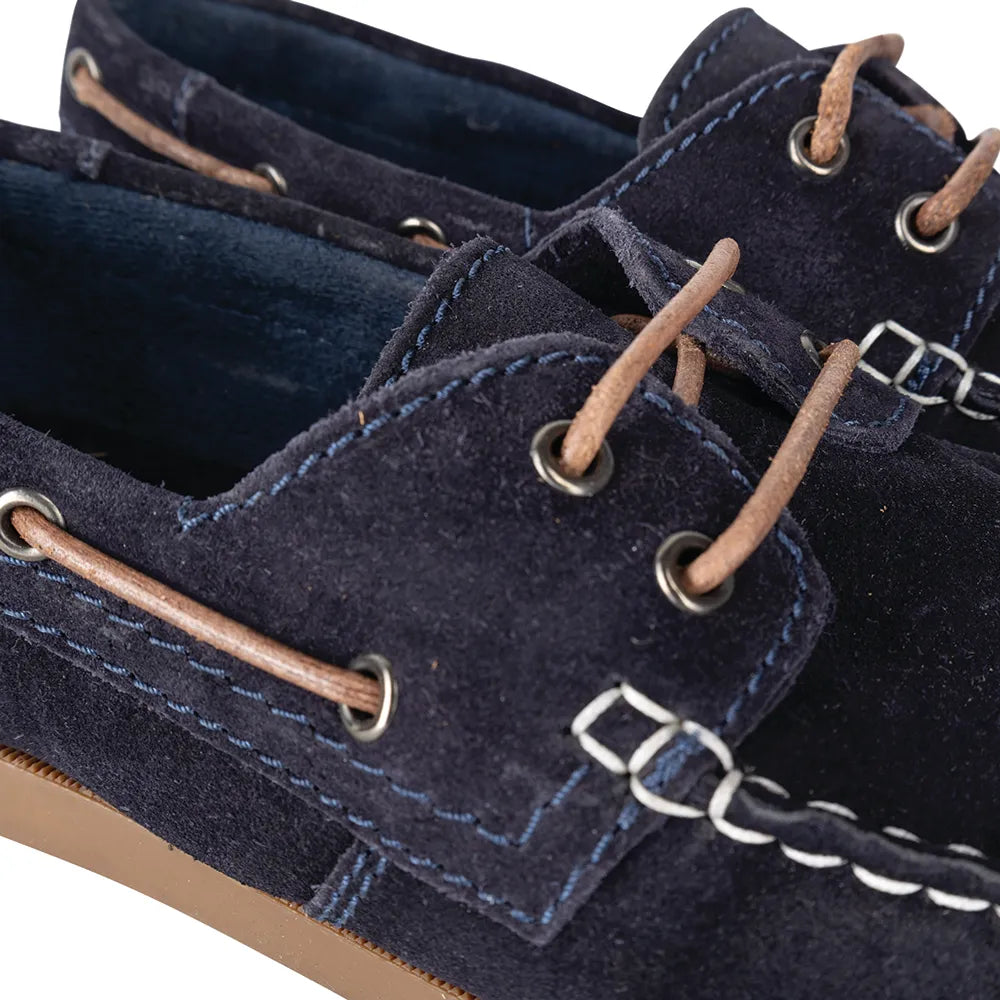 Hy Equestrian Savona Deck Shoes #colour_navy