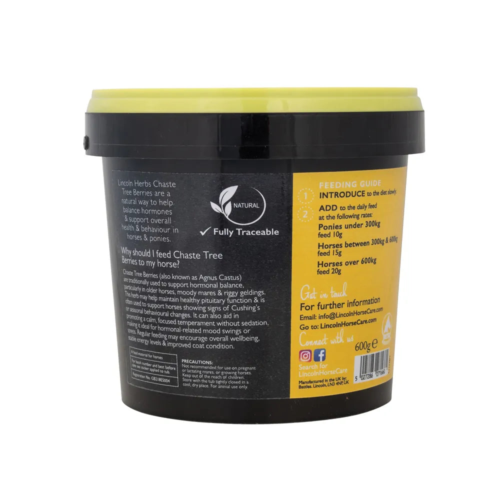 Lincoln Herbs Chaste Tree Berry