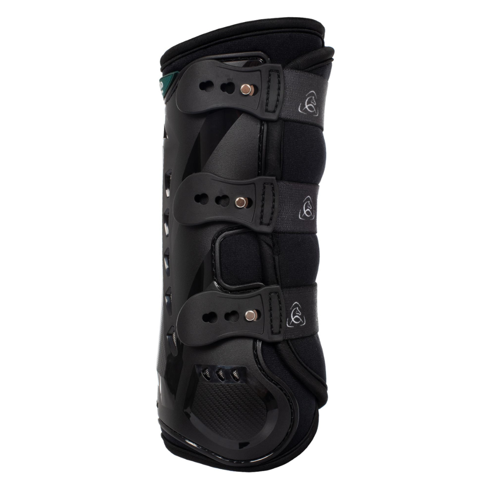 Acavallo Anatomical Hind Dressage Boots #colour_black