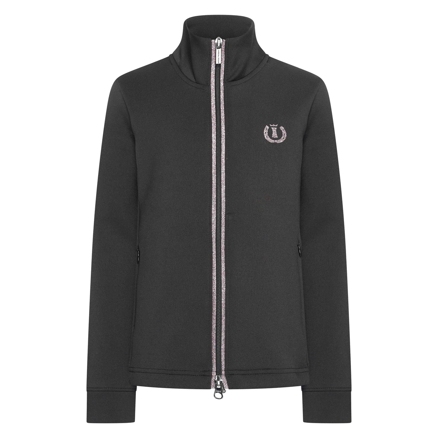 Imperial Riding Children's Izzy Sun Tech Cardigan #Colour_black