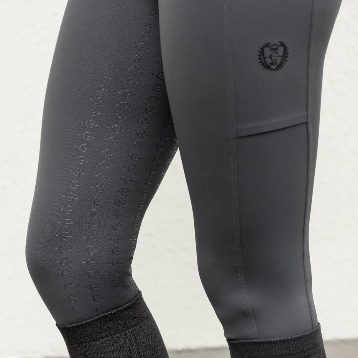 Covalliero Anniversary Ladies Riding Tights #colour_graphite