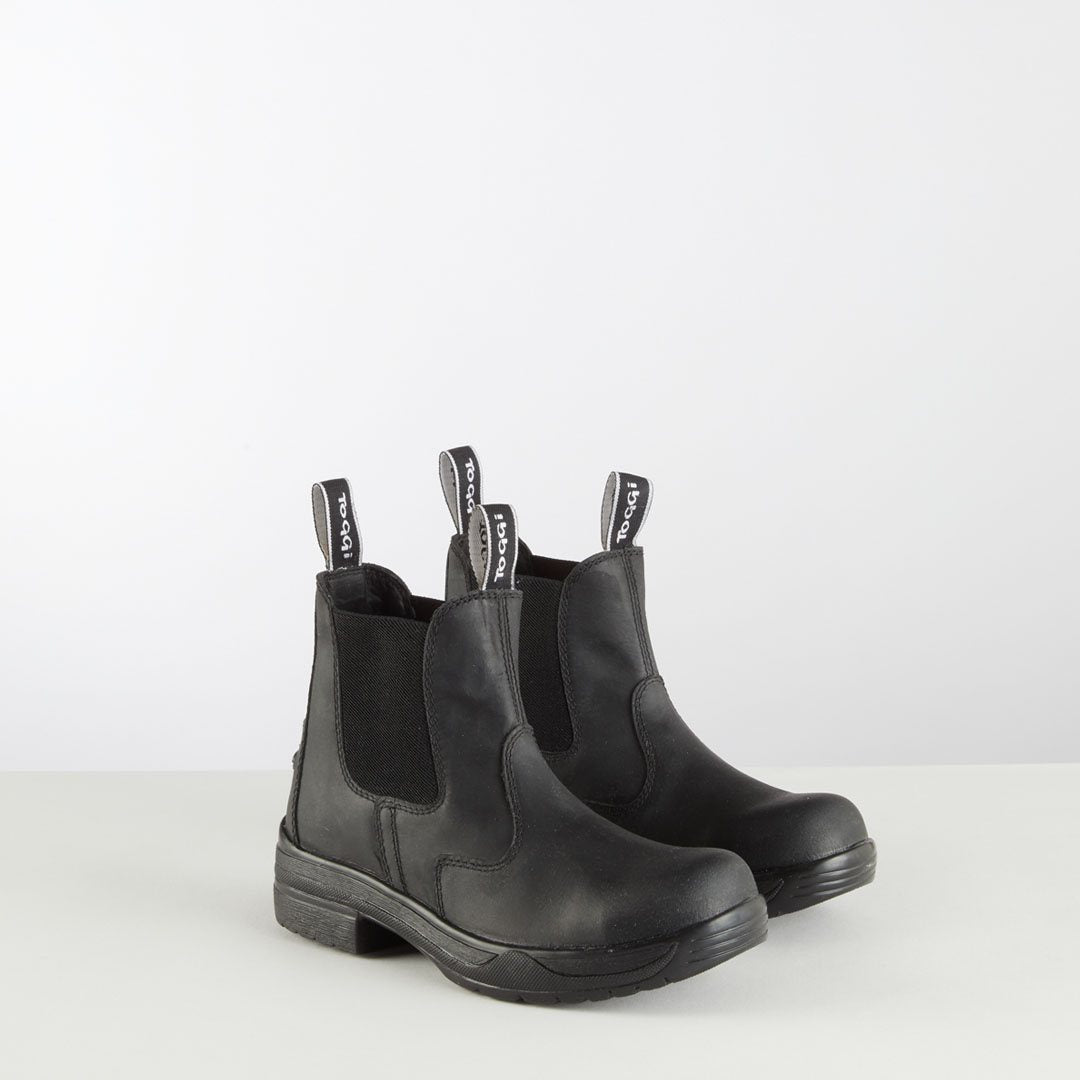 Toggi Kodiac Protective Jodhpur Boot #colour_black