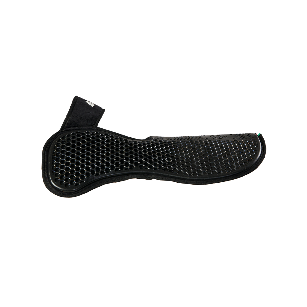Acavallo Pad SP WFS Suede Hexagonal Gel Front Riser #colour_black