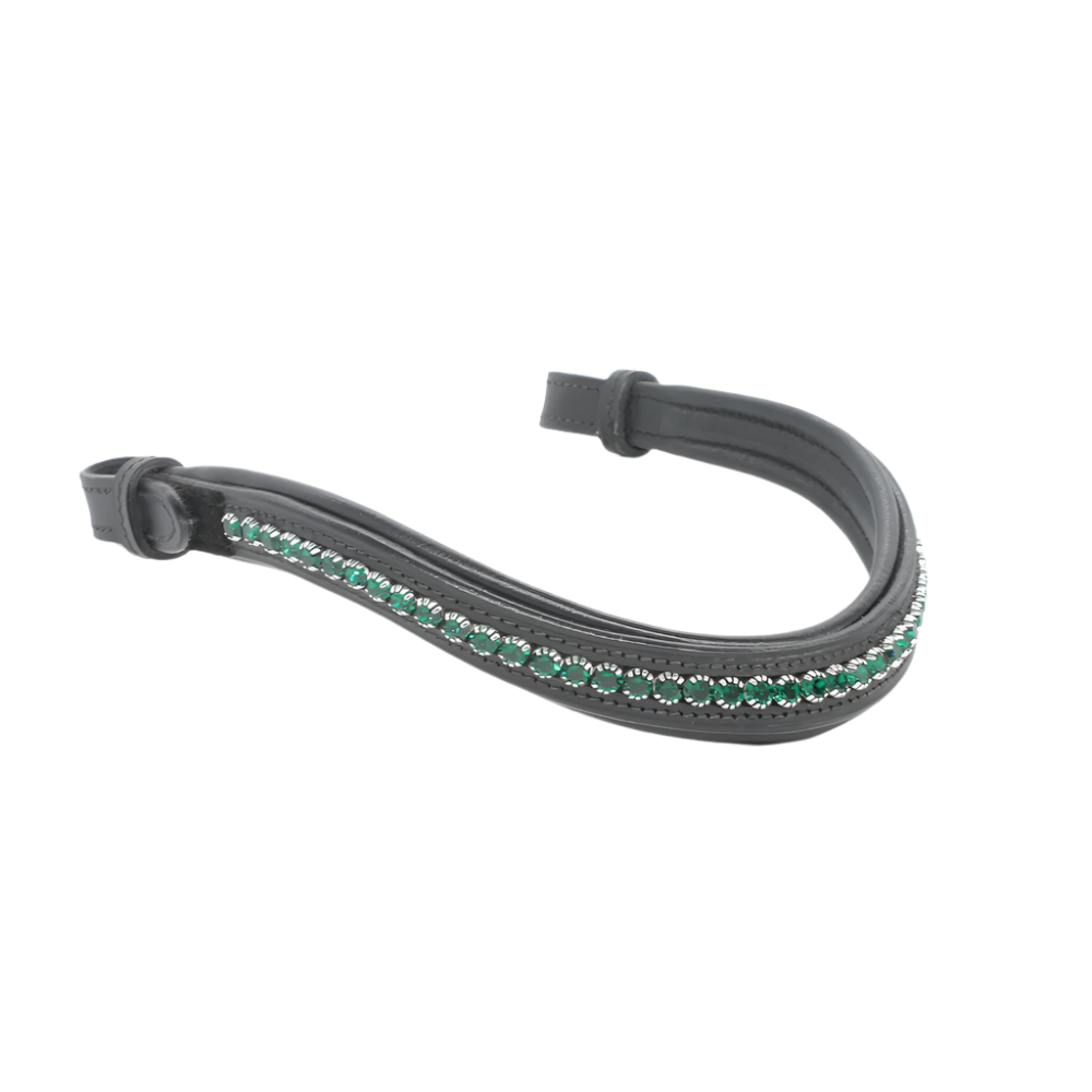 Mackey Emerald Sparkle Browband #colour_black