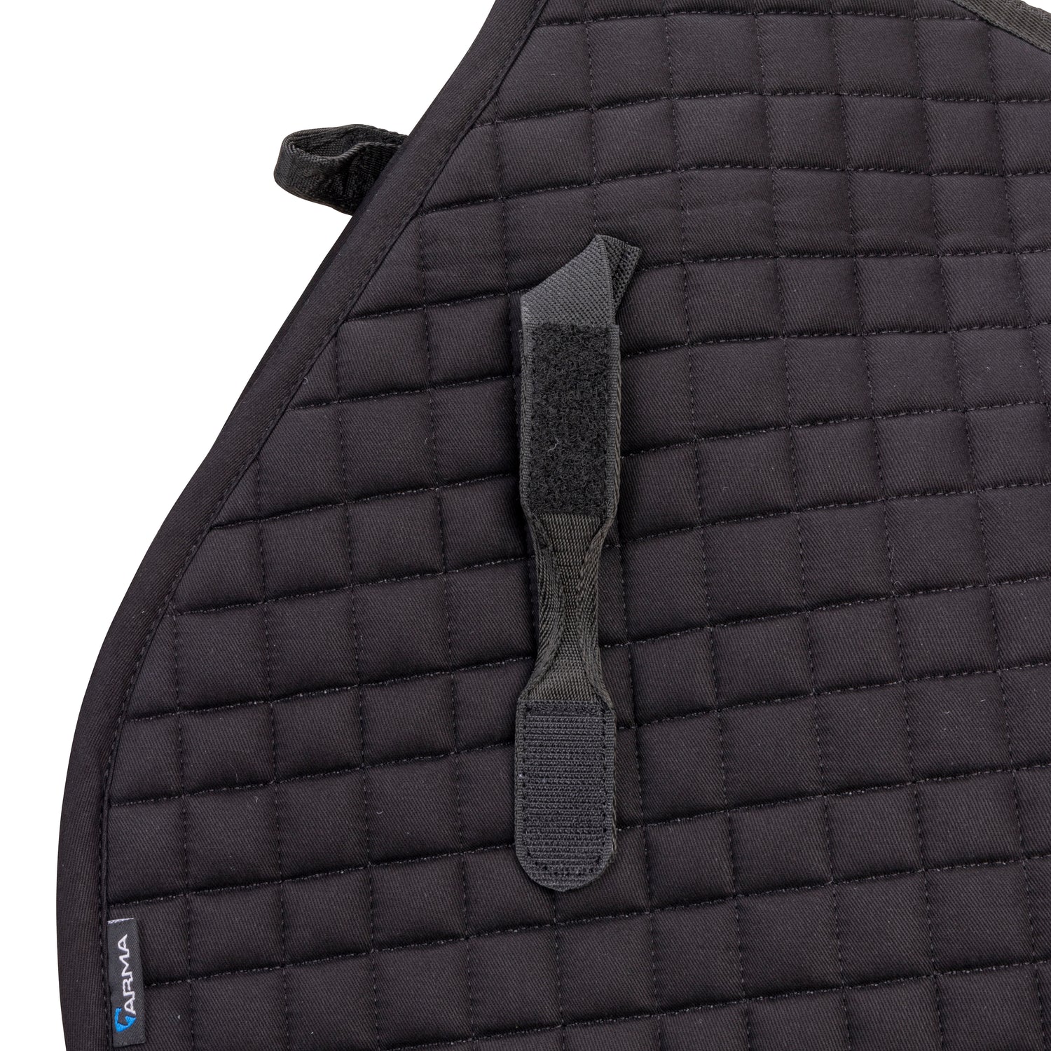 Shires ARMA Deluxe Cotton Jump Saddlecloth #colour_black