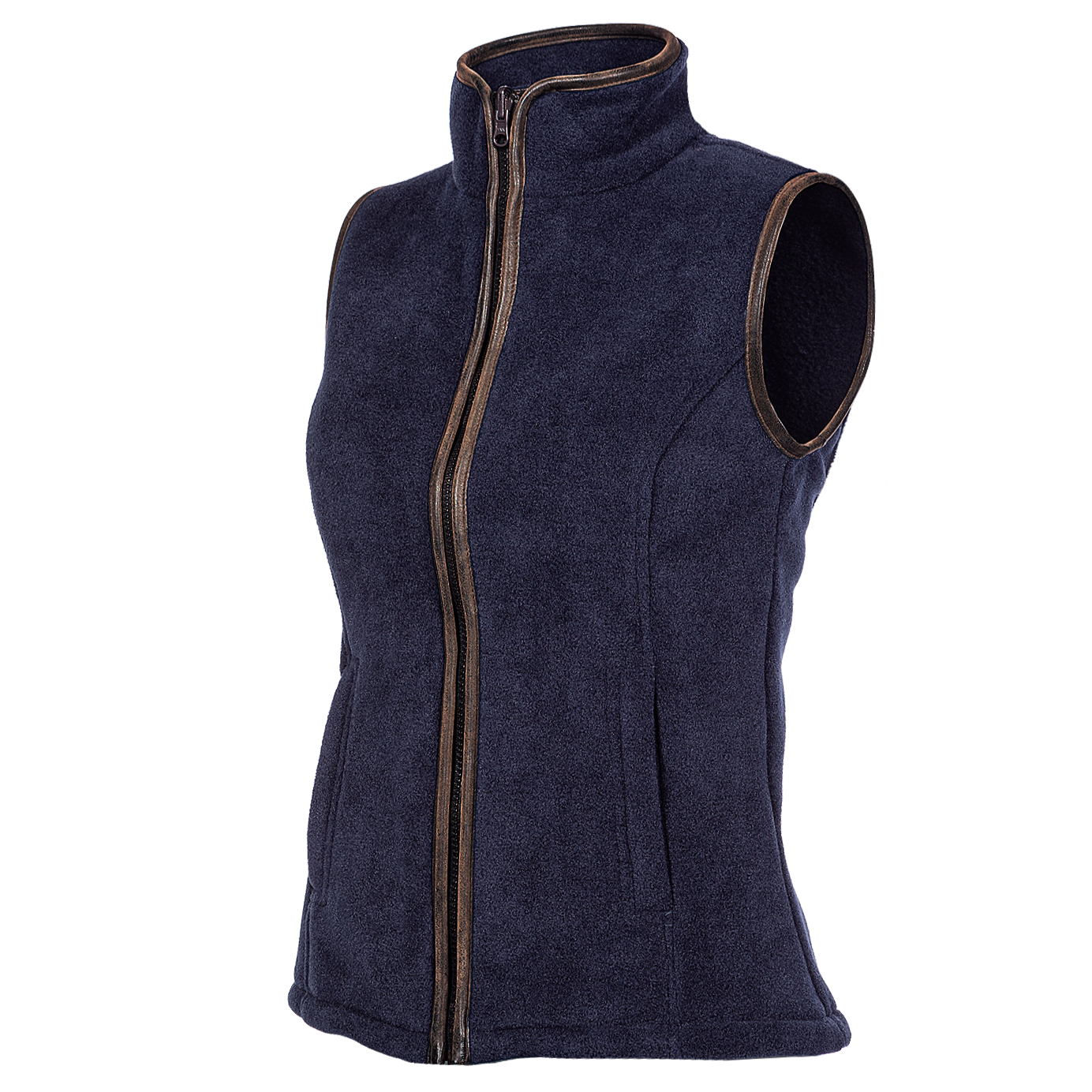 Baleno Sally Ladies Fleece Gilet #colour_navy-blue