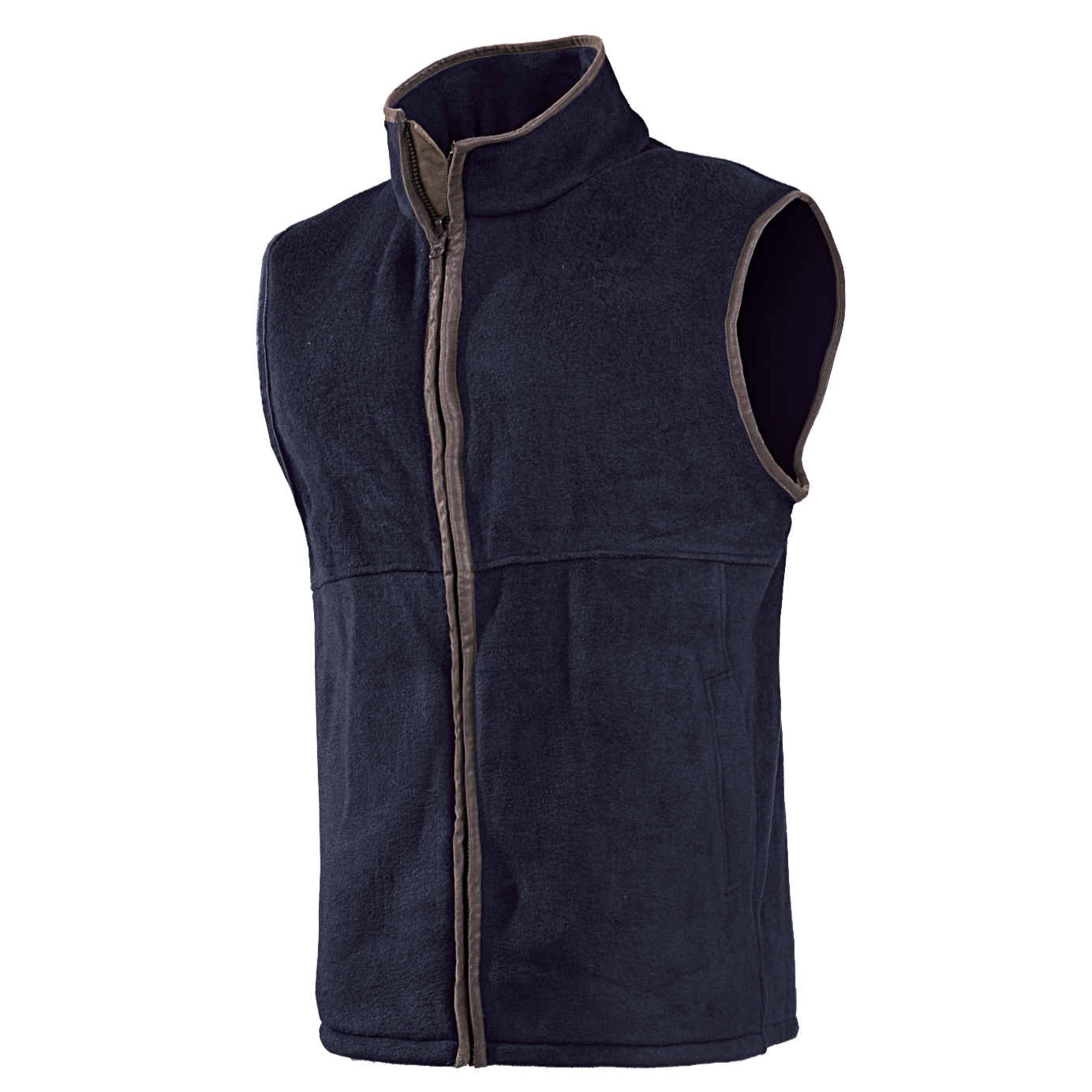 Baleno Harvey Mens Fleece Bodywarmer #colour_navy-blue