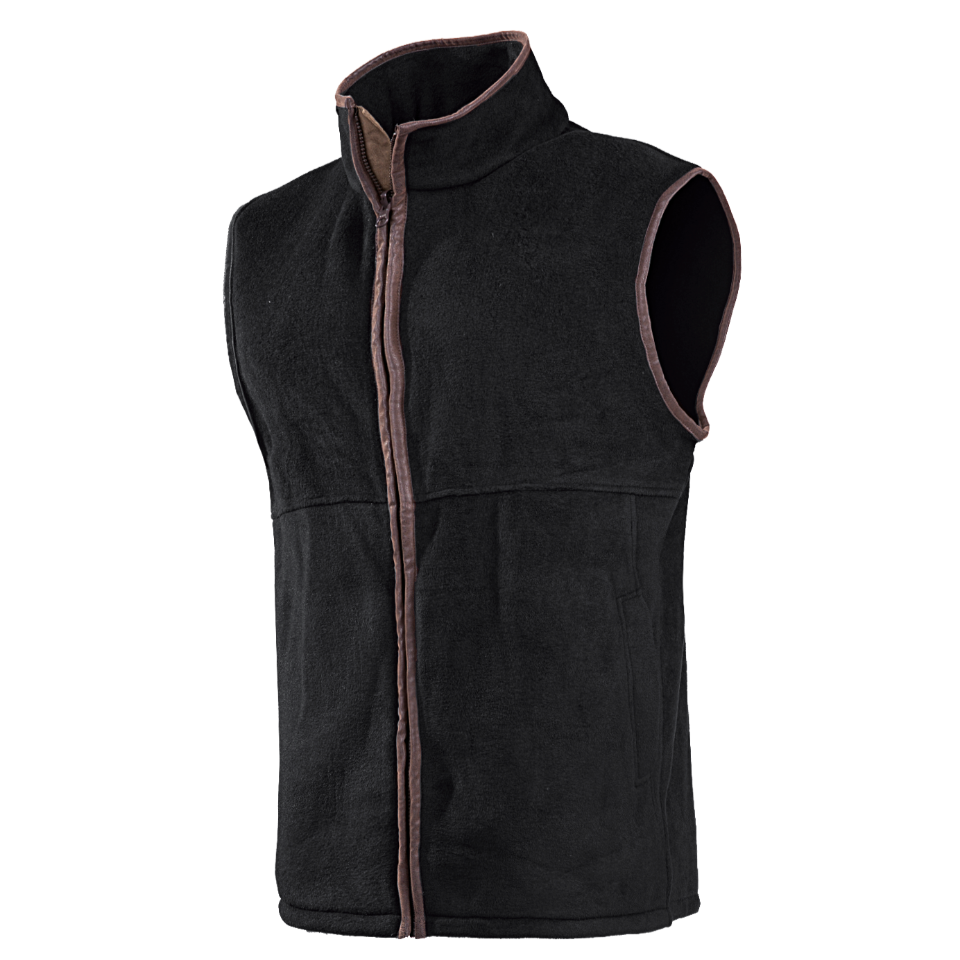 Baleno Harvey Mens Fleece Bodywarmer #colour_anthracite