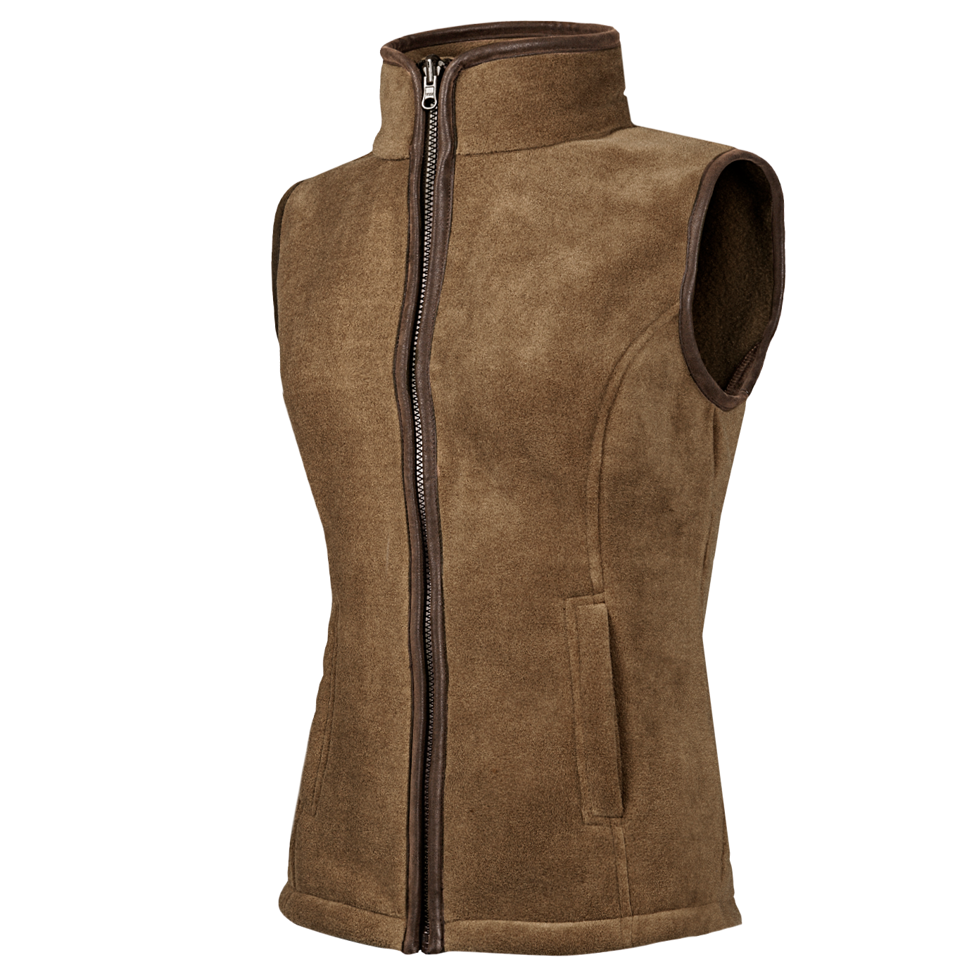 Baleno Sally Ladies Fleece Gilet #colour_camel