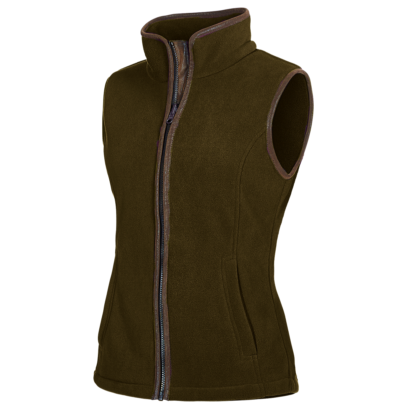 Baleno Sally Ladies Fleece Gilet #colour_olive