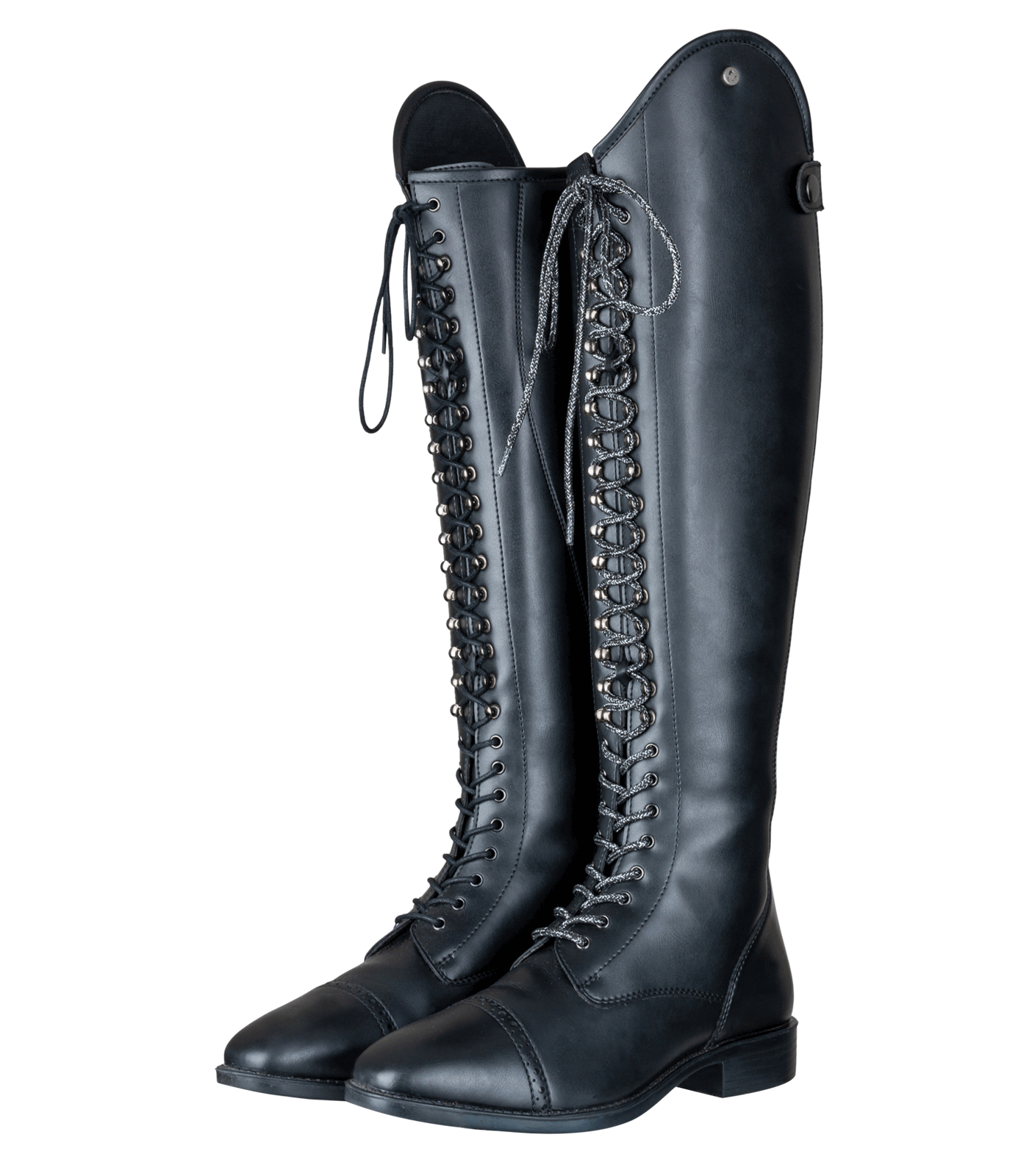 E.L.T Portland Ladies Polo Wide Riding Boots #colour_black