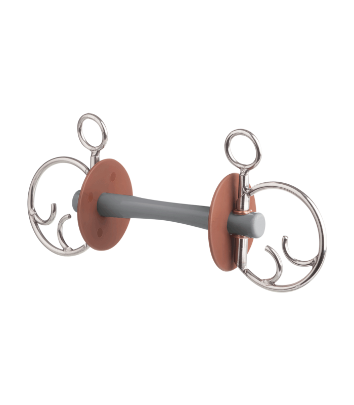 Beris Jumping Combi Bit With Thin Soft Comfort Bar