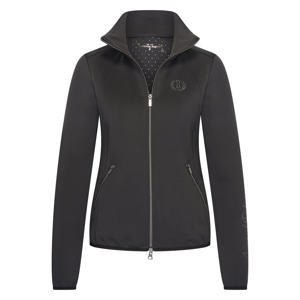 Imperial Riding Sporty Air Cardigan #colour_black