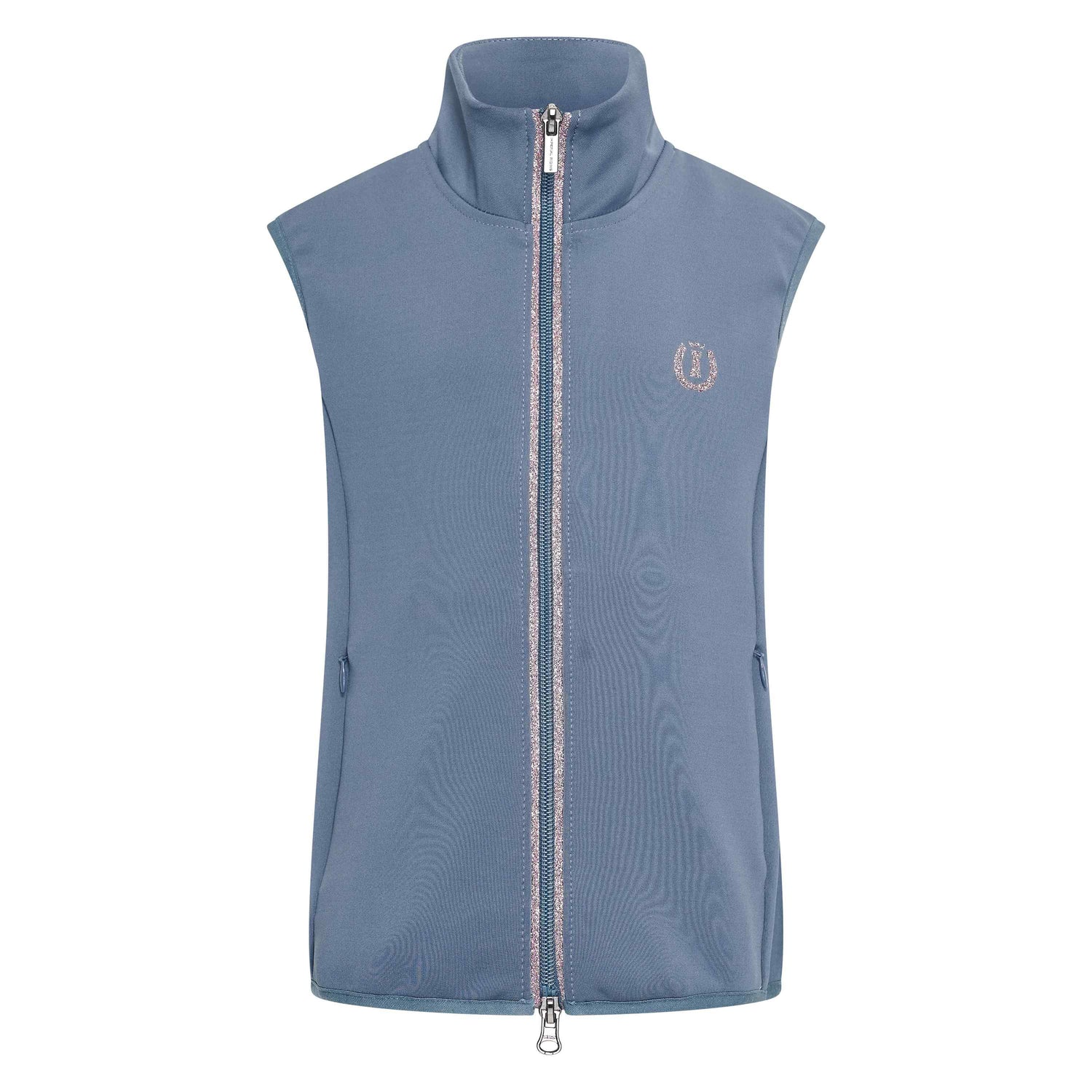 Imperial Riding Izzy Sun Children's Bodywarmer #colour_moonstone