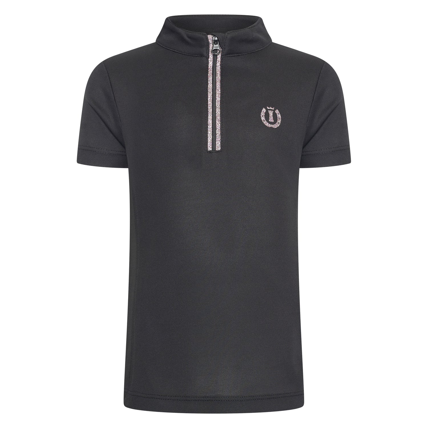 Imperial Riding Children's Arly Top #Colour_black
