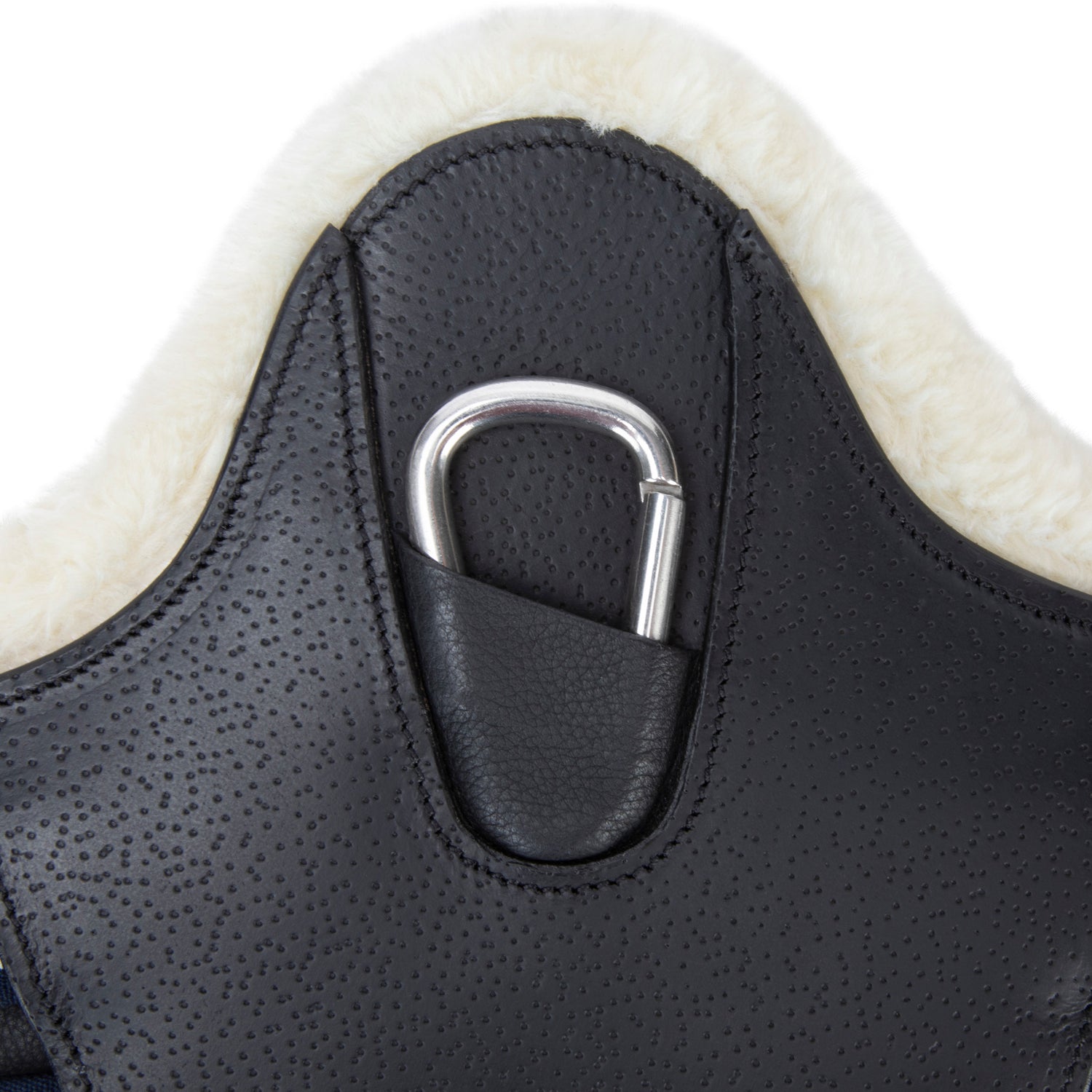 Shires Velociti Lusso Elite Short Stud Girth #colour_black