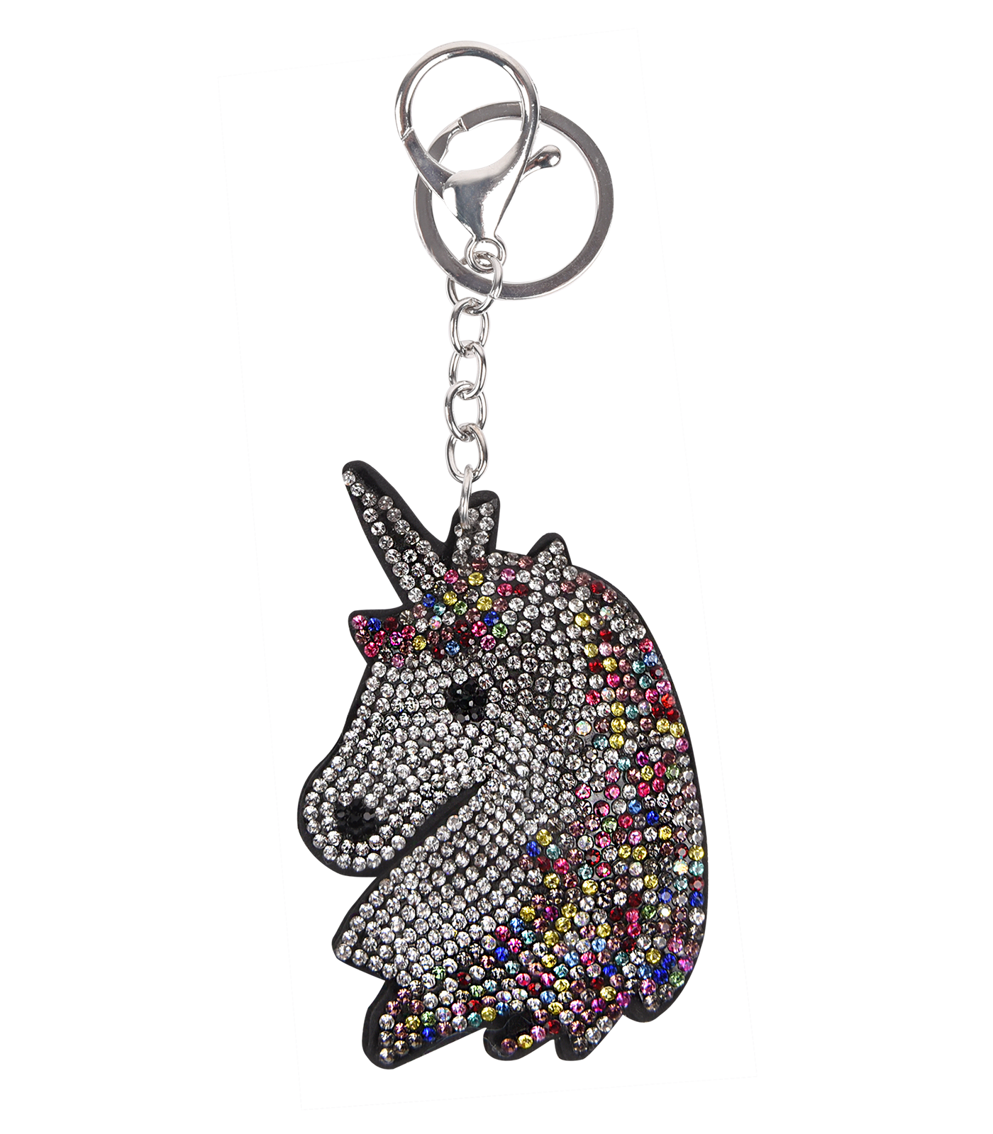 Waldhausen Unicorn Head Key Ring #colour_multicoloured