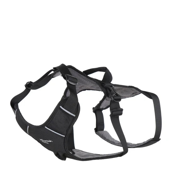 Mountain Paws 3-Strap Dog Harness #colour_black