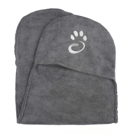 Mountain Paws Muddy Dog Towel #colour_grey