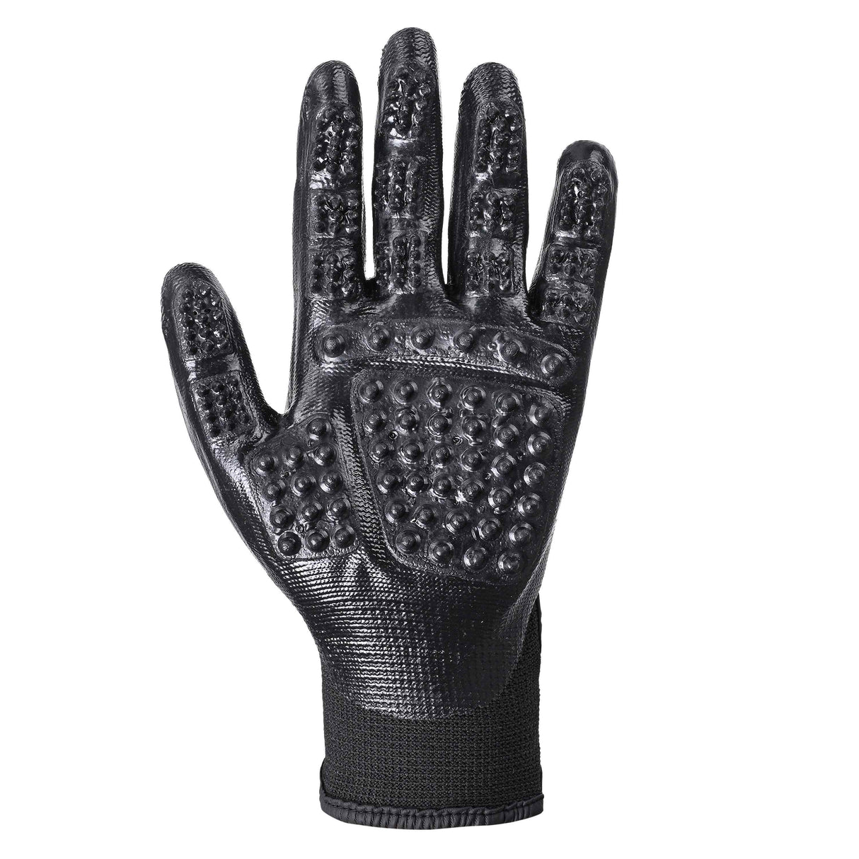 Imperial Riding Deep Clean Grooming Glove #colour_black