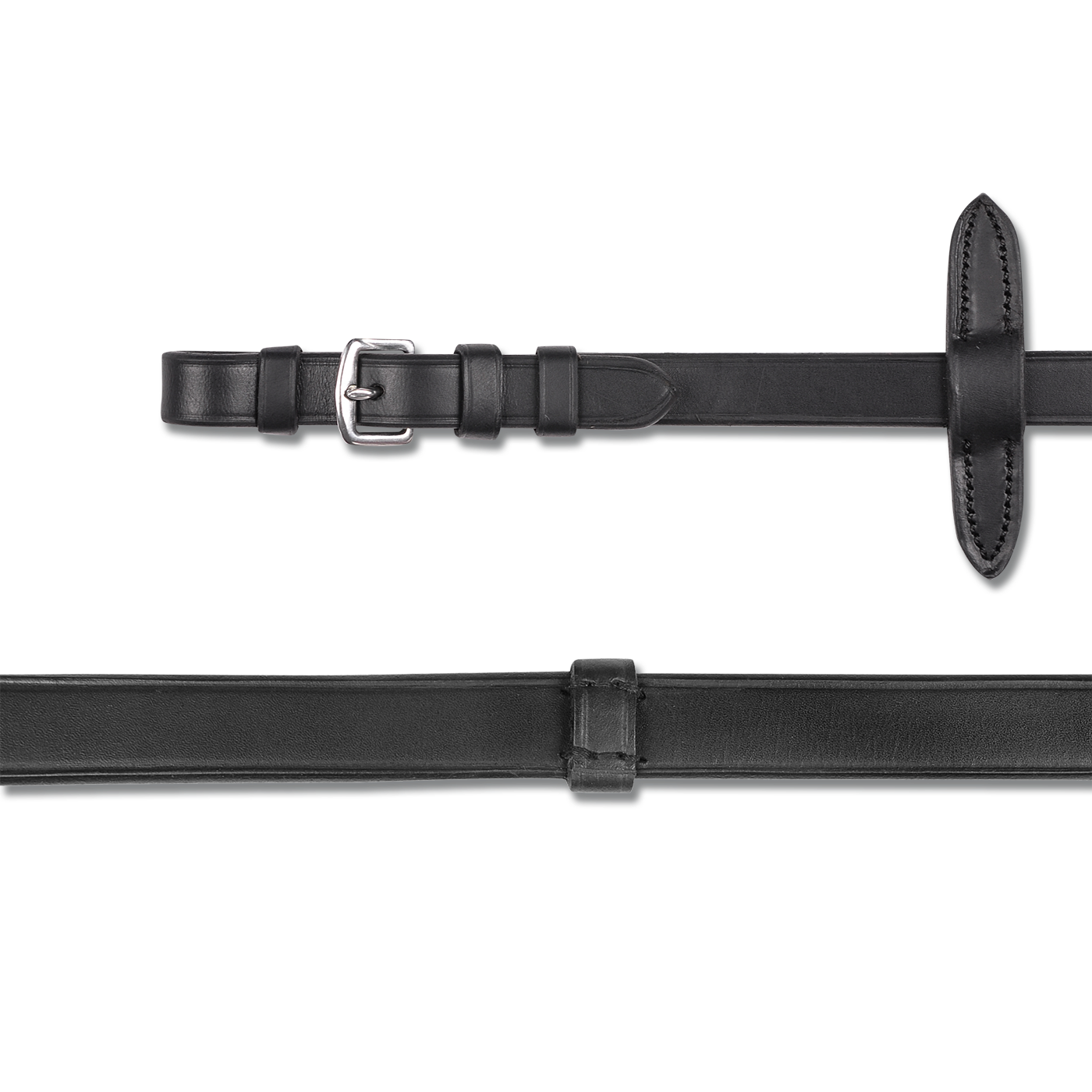 Waldhausen Soft Leather Rein #colour_black