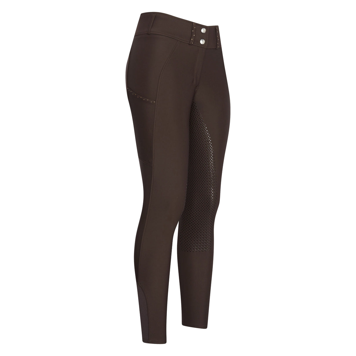 Imperial Riding Women's Bliss Full Grip Riding Breeches #colour_brown