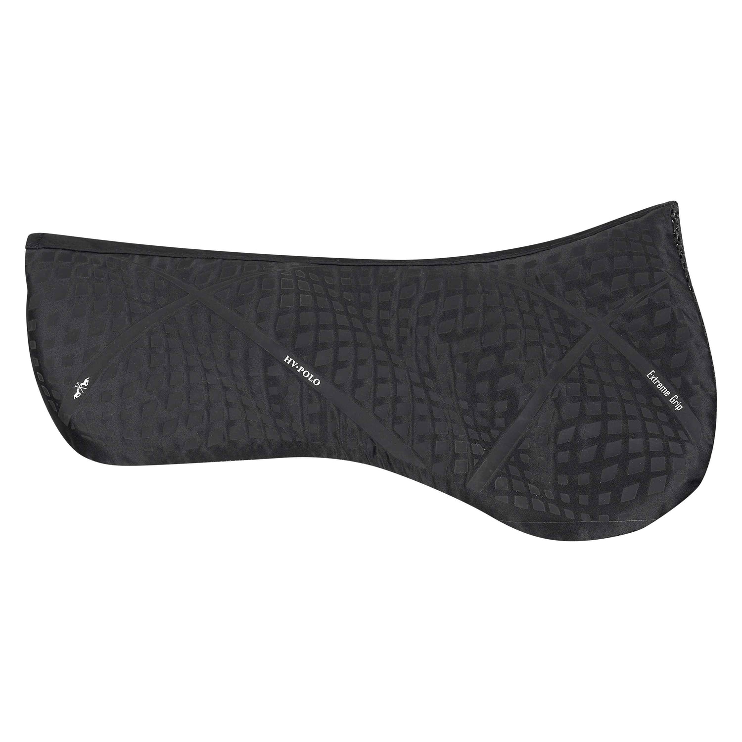 HV Polo Half Pad Grip Saddle Pad #colour_black