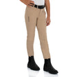 Equestro Leilani Model Junior Jodhpur Breeches In Stretch Material #colour_beige