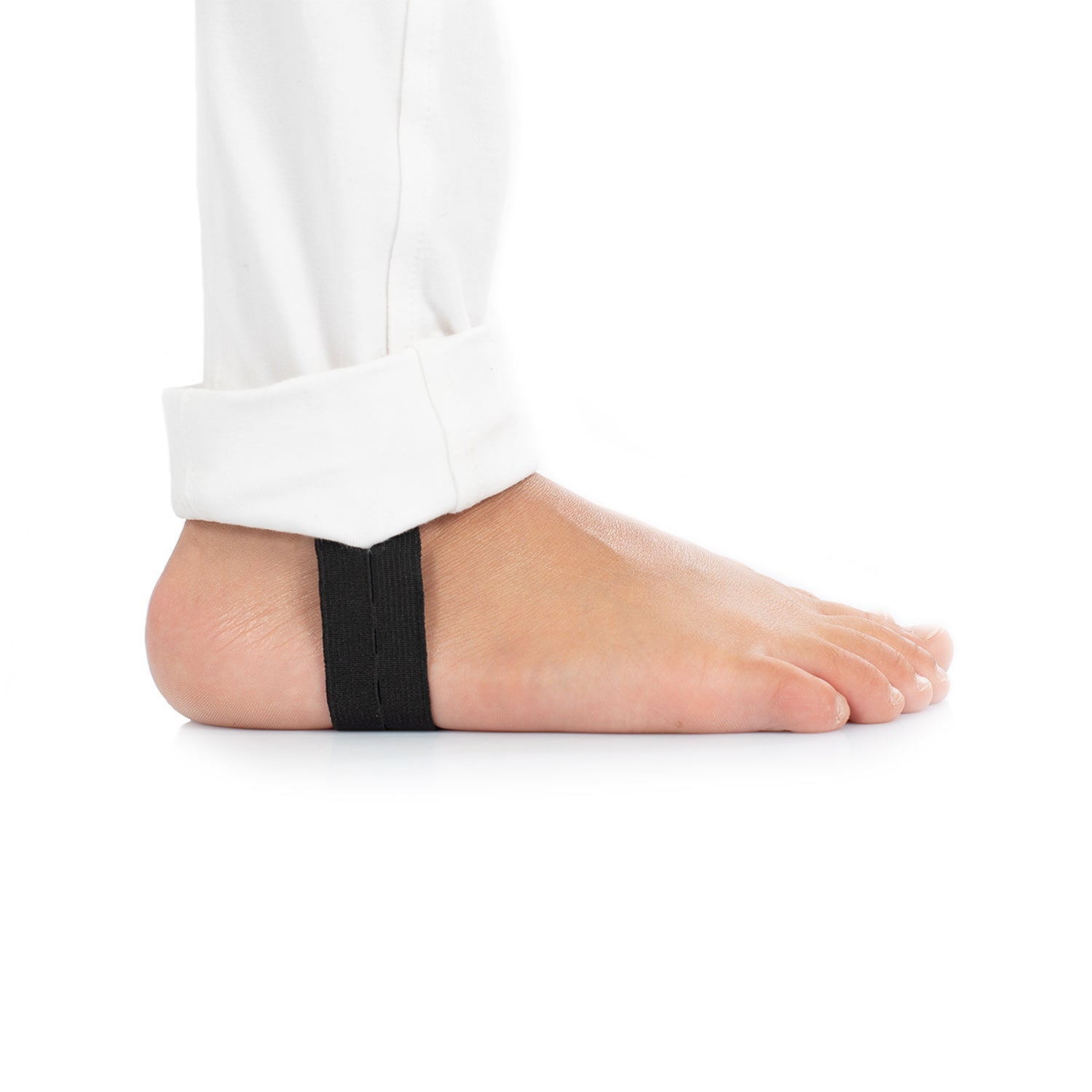 Equestro Leilani Model Junior Jodhpur Breeches In Stretch Material #colour_white