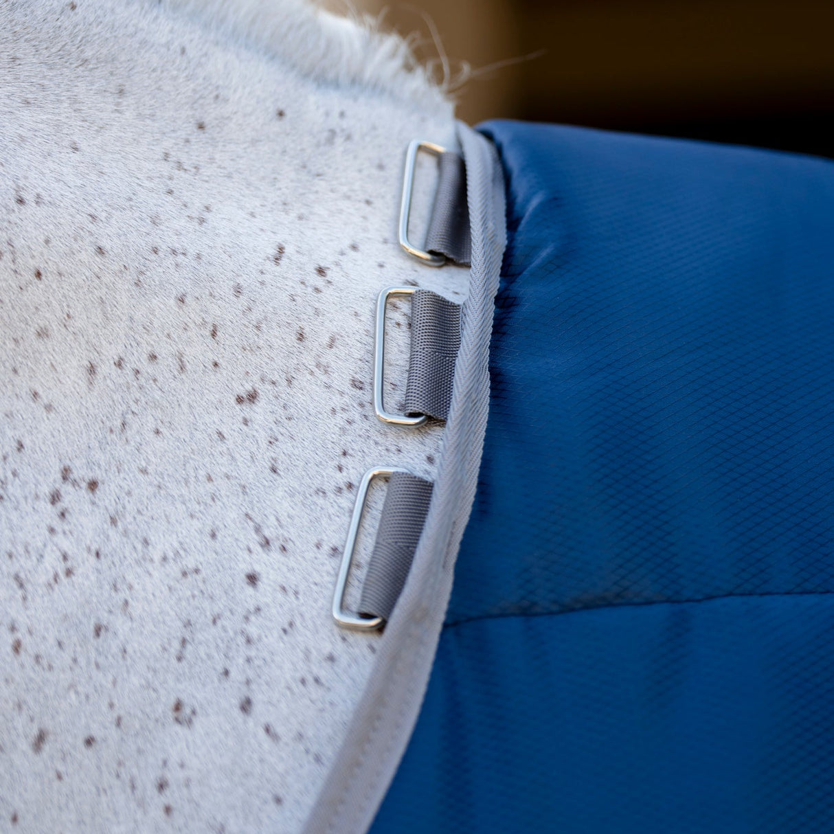 Horseware Ireland Amigo Ripstop Insulator 200g Stable Rug #colour_navy-titatium-grey