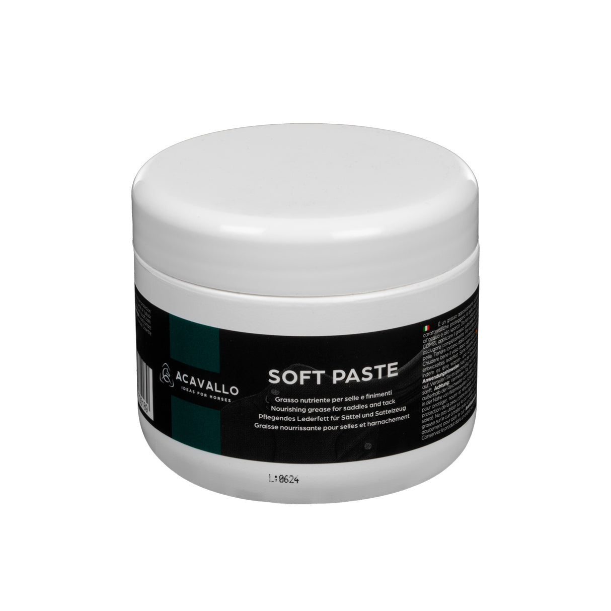 Acavallo Leather Care Set (Soft Paste 200Ml + Soft Combi 200Ml)