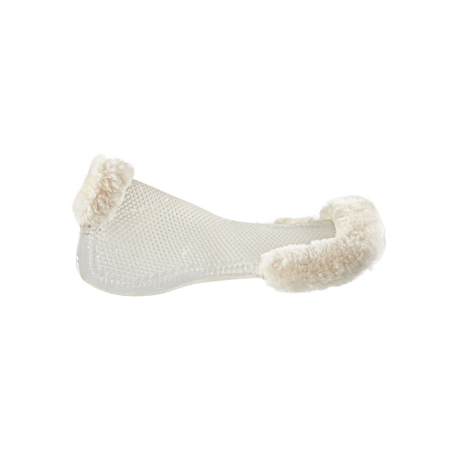 Acavallo Gel NS-S Classic-S 1/2 Cut-Out Flat Pony #colour_transparent-natural