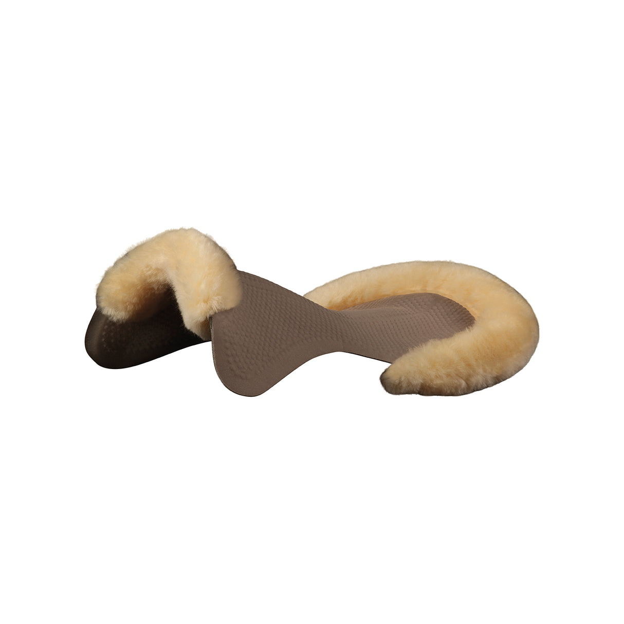 Acavallo Gel Ns-S Classic-S Cut-Out Dri-Lex Flat #colour_brown-natural