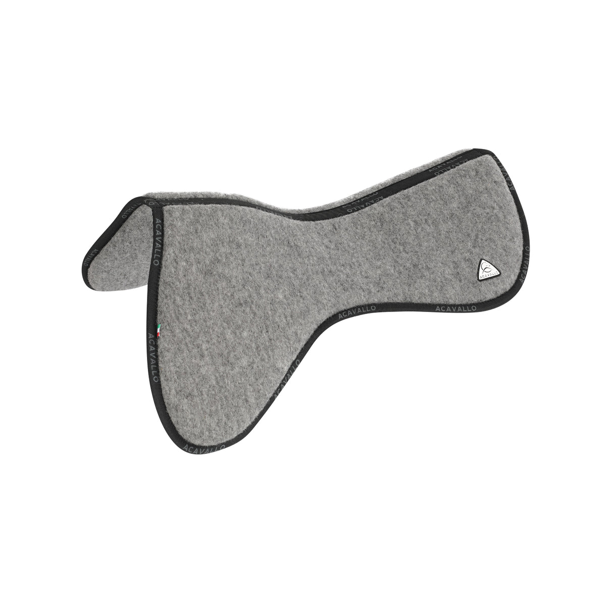 Acavallo Pad MF JCCS CW-CS Virgin Wool Flat #colour_grey