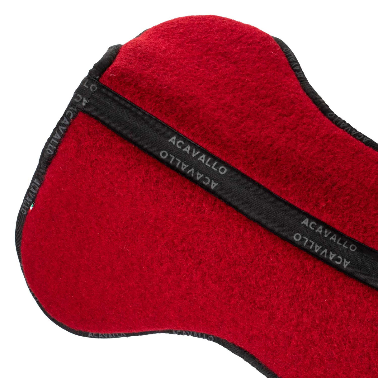 Acavallo Pad MF JCCS CW-CS Virgin Wool Flat #colour_red