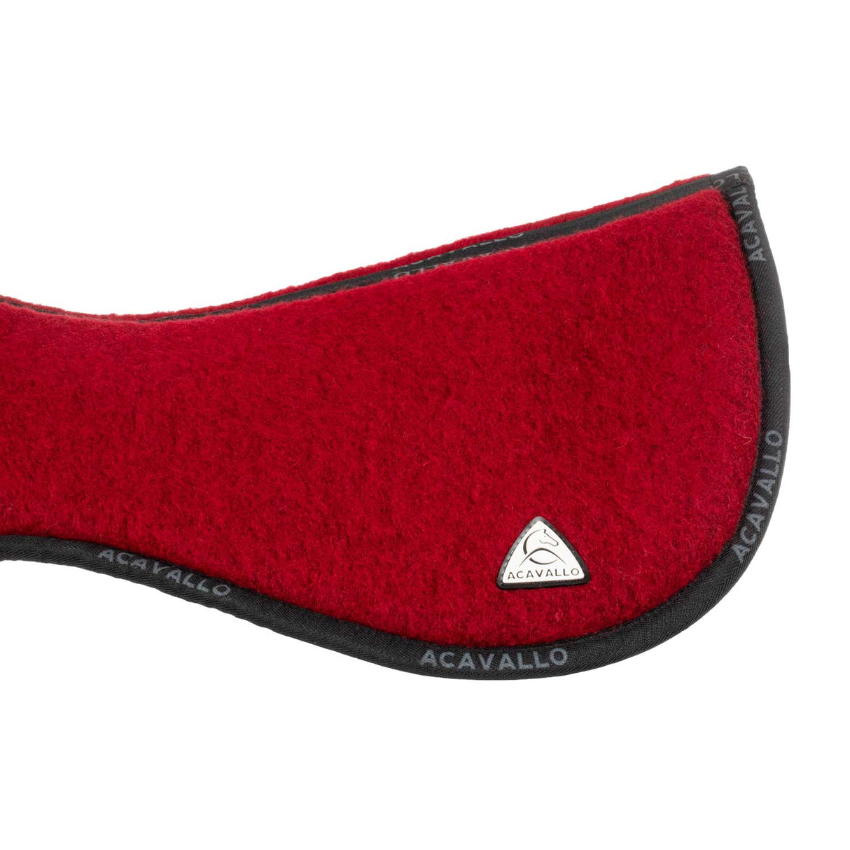 Acavallo Pad MF JCCS CW-CS Virgin Wool Flat #colour_red