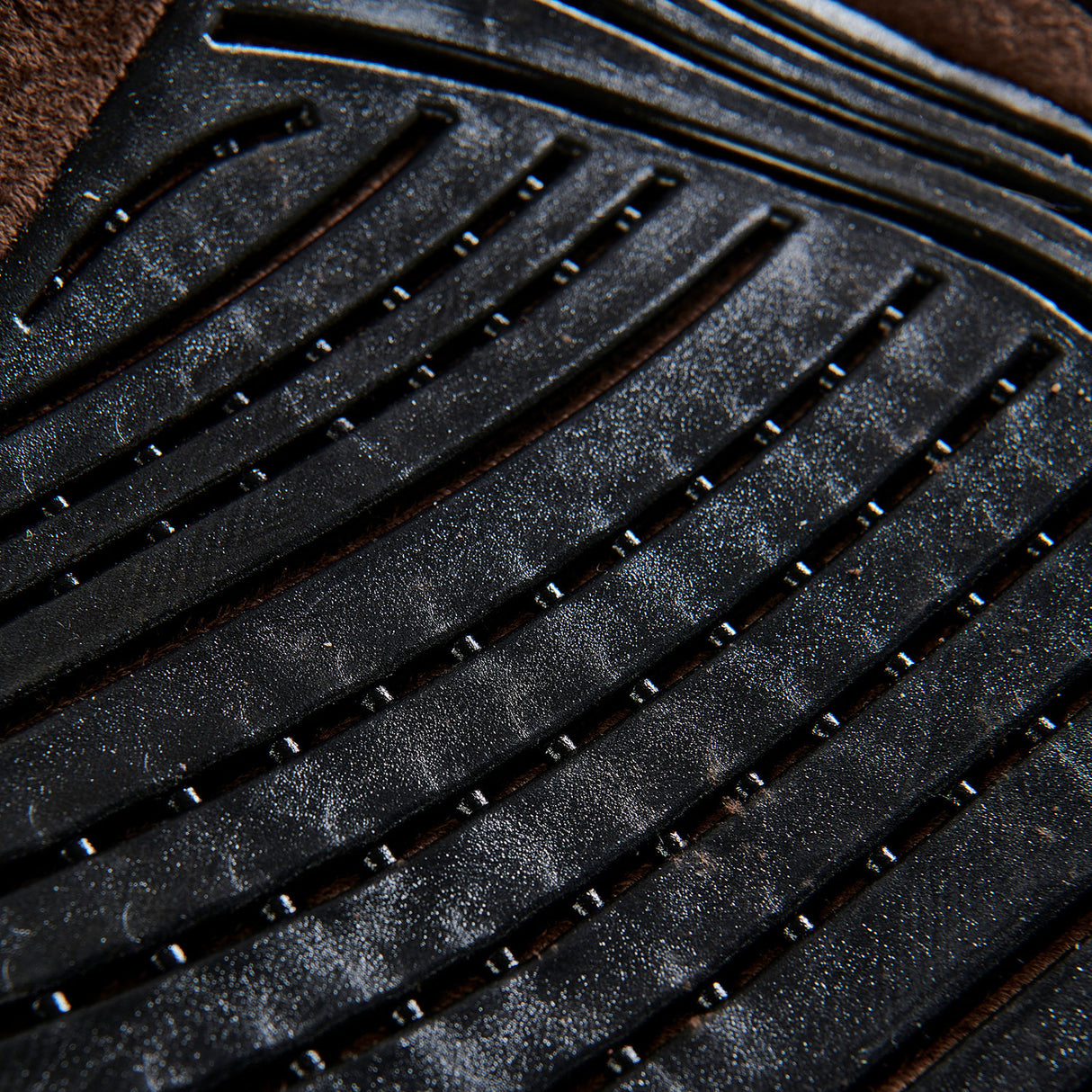 Acavallo Pad SP JCCS CW-CS Suede Twin-Sided Gel Grip Flat #colour_brown