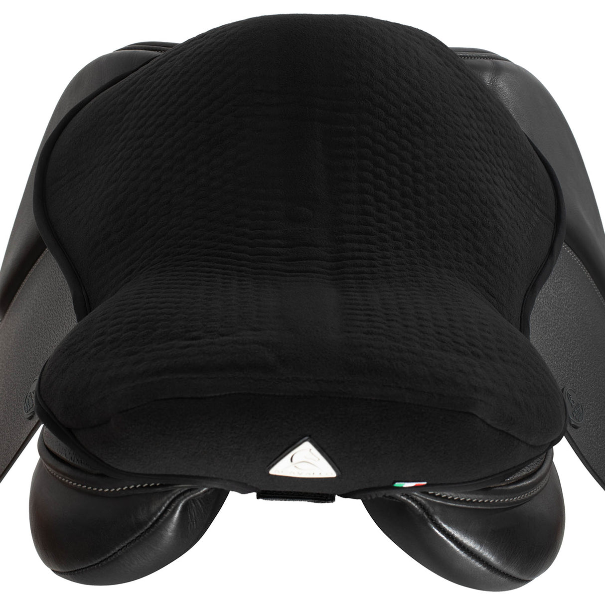 Acavallo Standard Seat Saver Jumping Classic Gel-In Dri-Lex 20mm #colour_black