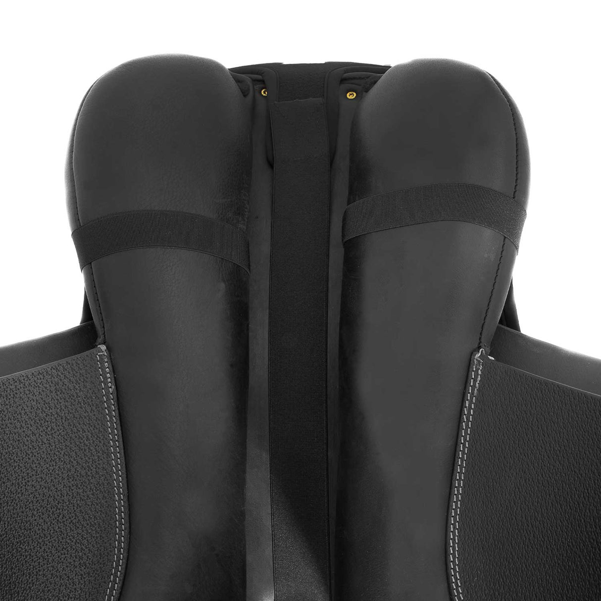 Acavallo Ortho-Pubis Seat Saver Jumping Hexagonal Gel-Out Dri-Lex 20mm #colour_black