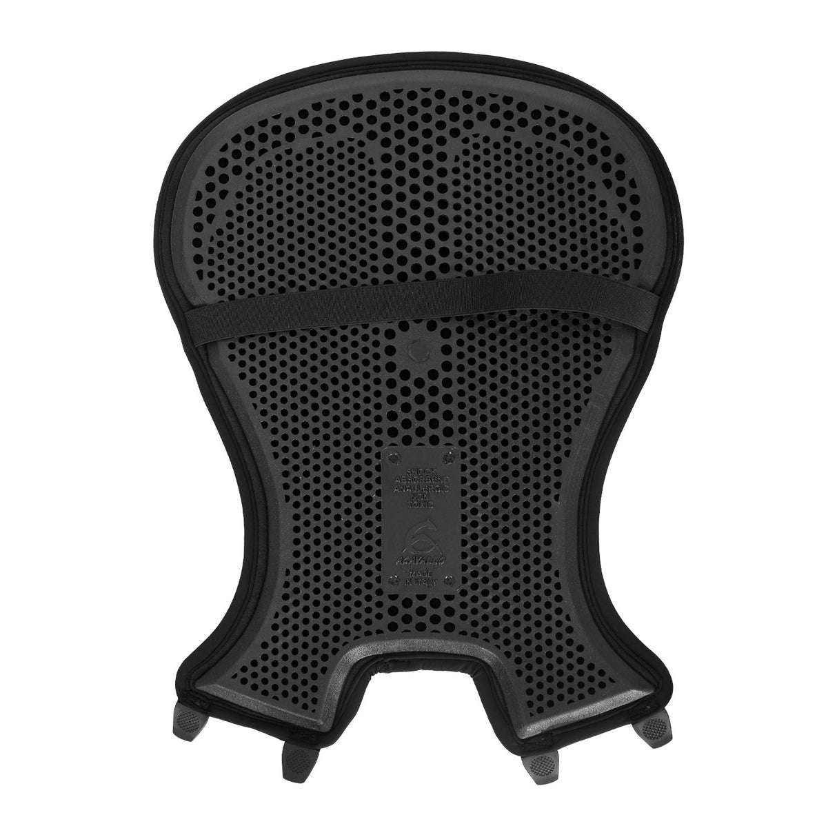 Acavallo Standard Seat Saver Western Classic Gel-In Dri-Lex 10mm #colour_black